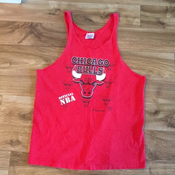 Hanes Other - Early 90s VTG Chicago Bulls Tank!